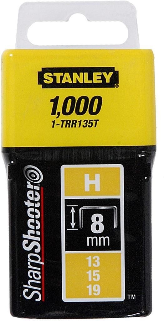 Stanley 1-TRR135T 8mm H Seri Hafif Hizmet Zımba Teli