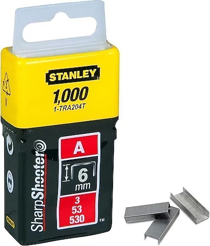 Stanley 1-TRA204T 6mm A Seri Hafif Hizmet Zımba Teli