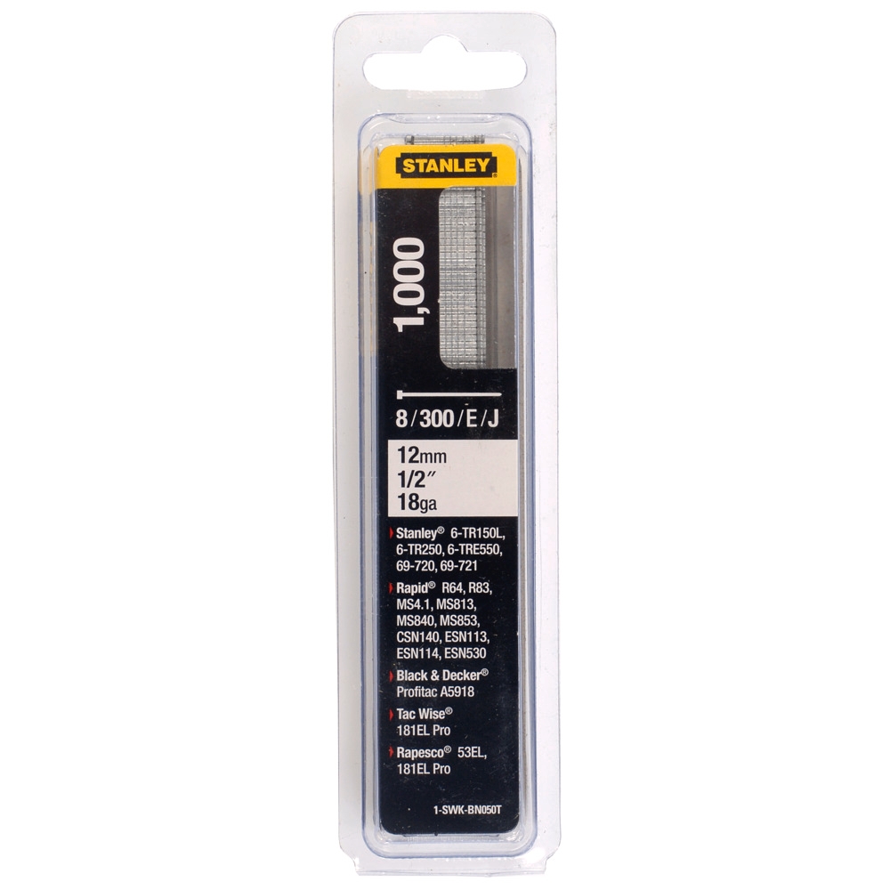 Stanley 1-SWK-BN050T 12mm İnce İşlem Çivi