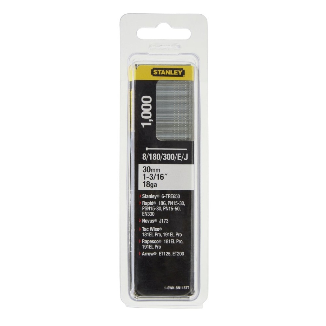 Stanley 1-SWK-BN1187T 30mm İnce İşlem Çivi