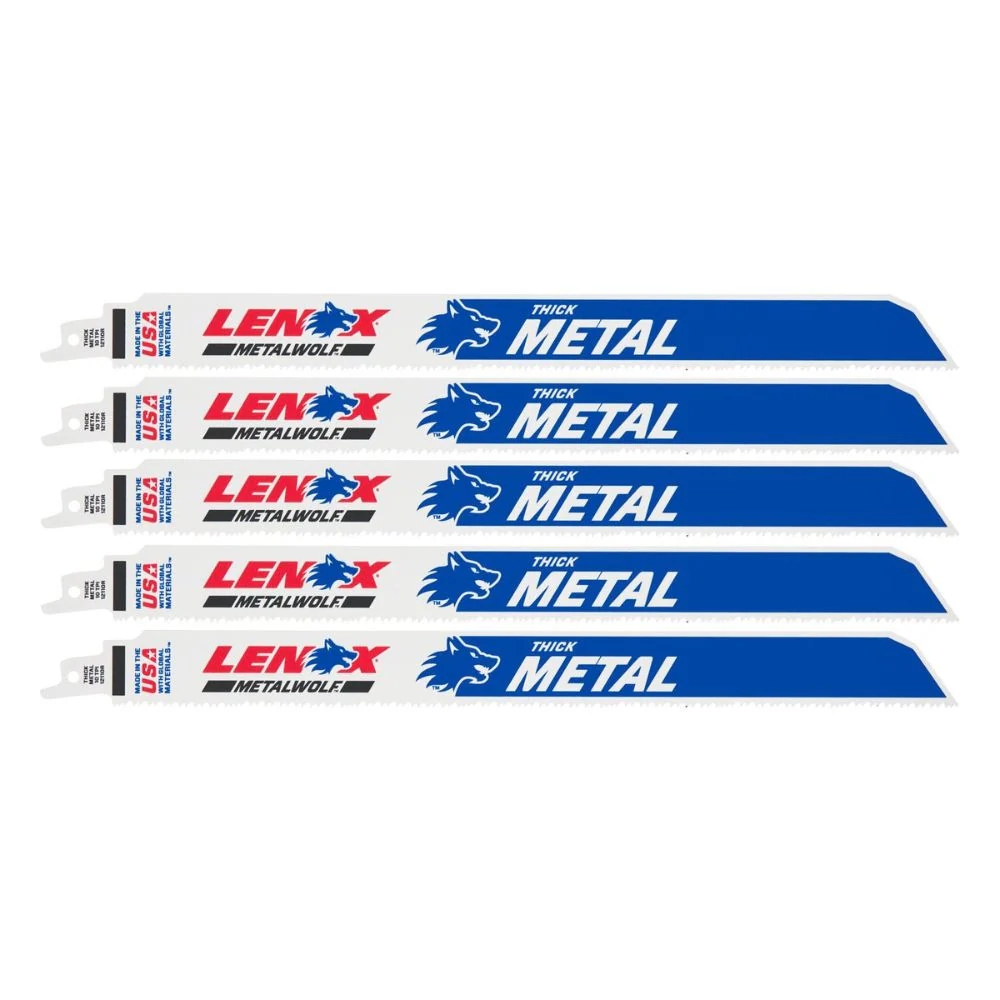 Lenox 2018212110R Metal Kesim Tilki Kuyruğu Bıçağı 5’li
