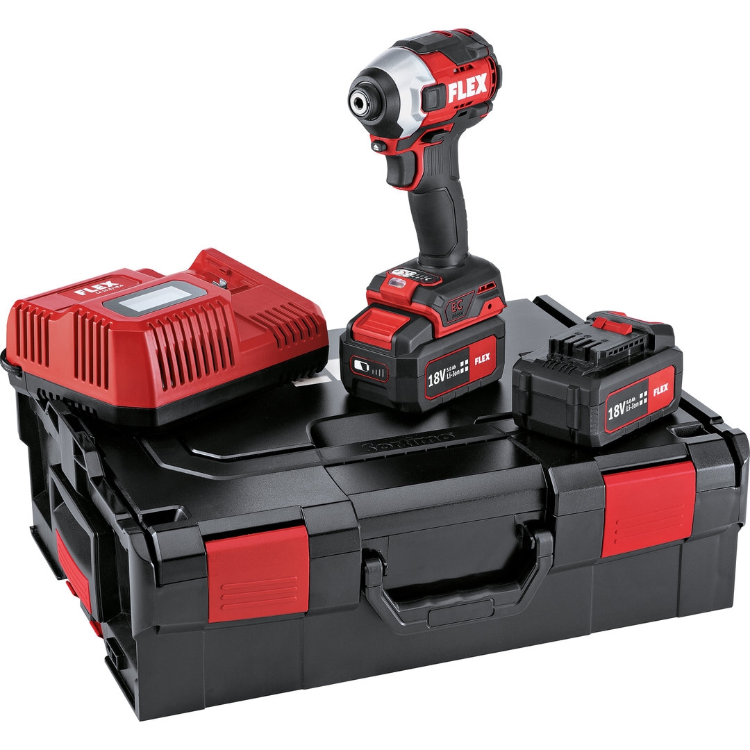 Flex ID1/4’’18.0 18V Akülü Darbeli Tornavida 2x5.0Ah