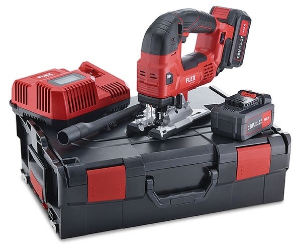Flex JSB18.0-EC/5.0SET 18V Akülü Dekupaj Testeresi 2x5.0Ah