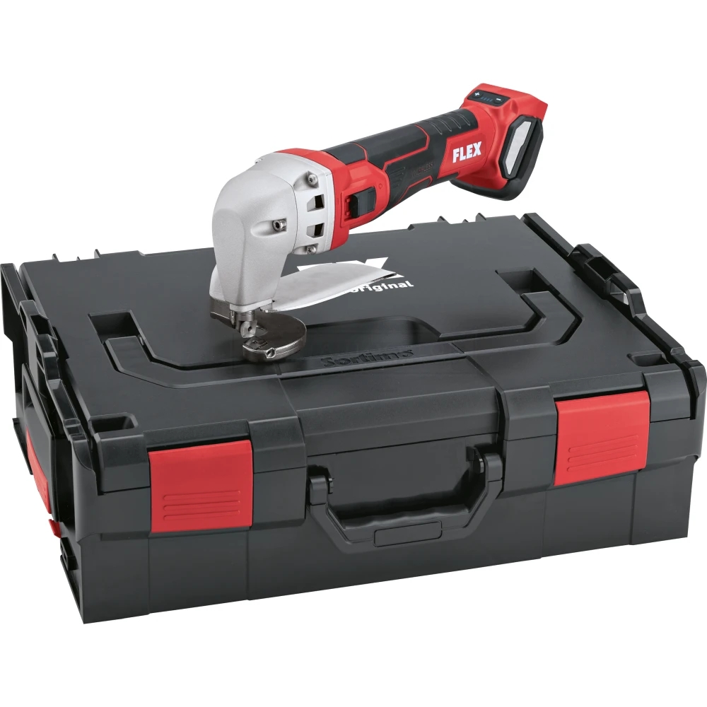 Flex SHE16-18.0-EC 18V Akülü Metal Sac Kesme Makinesi 5.0Ah