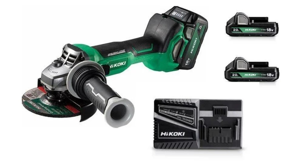 Hikoki G1813DA 125mm 18V Akülü Avuç Taslama 2x2.0Ah