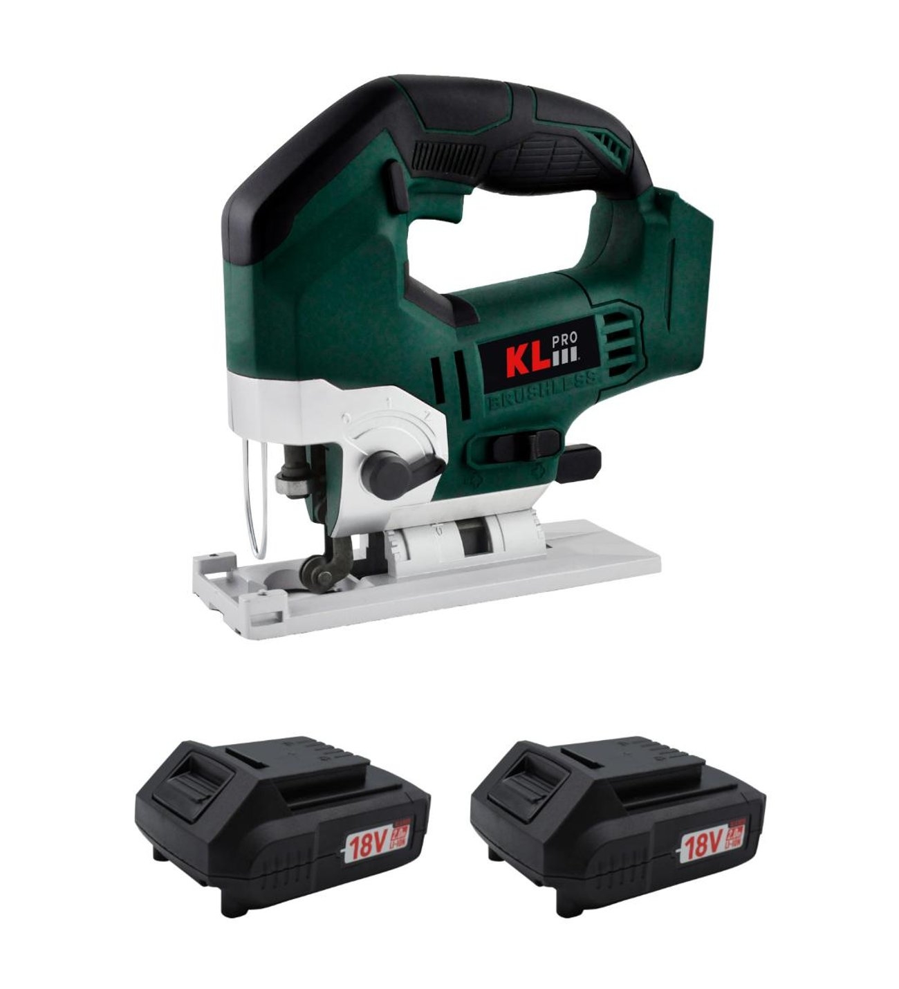 Klpro KLDT18B-50 18V Şarjlı Dekupaj 2x5.0Ah