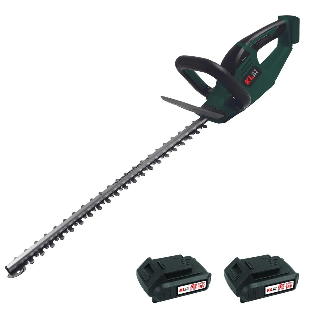 Klpro KLBCBU18-50 18V Şarjlı Çit Budama Makinası 2x5.0Ah