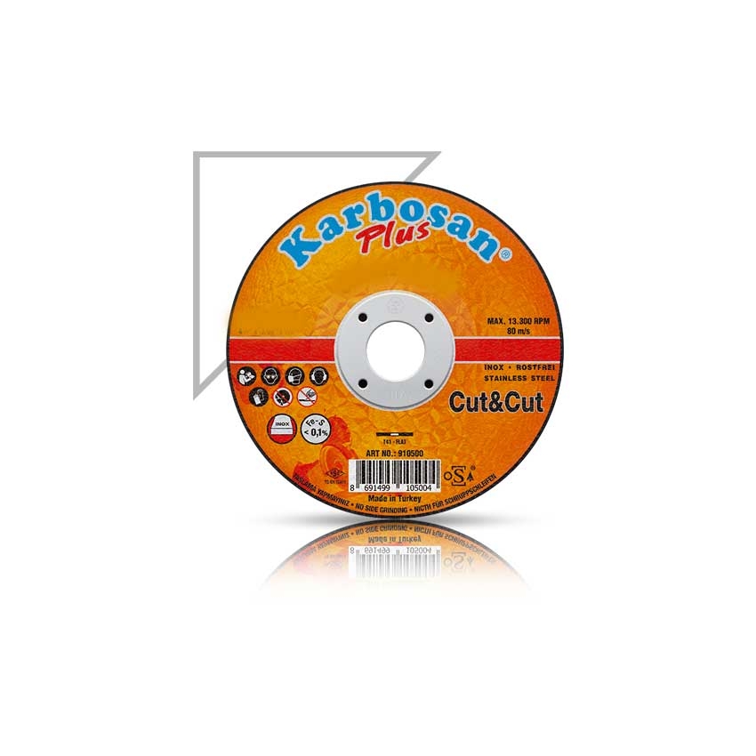 Karbosan 910830 230x1.9x22.23 Plus İnce Kesme Diski 25’li Kutu