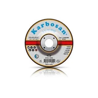 Karbosan 910560 125x6.4x22.23 Metal Taşlama Diski 25’li Kutu
