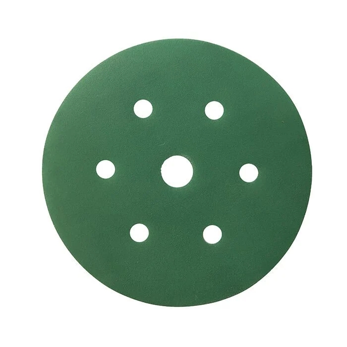Karbosan 954400 180 Kum 150mm AO Polyester Film Cırtlı Disk 50’li (7 Delikli)
