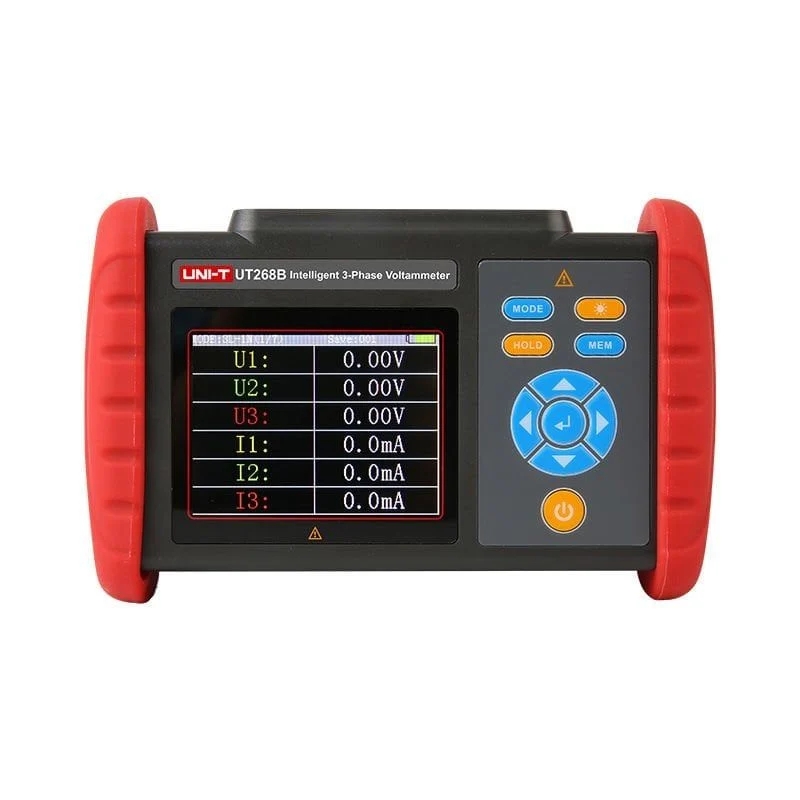 Unit UT268B 3 Fazlı Wireless Dijital Volt ve Amper Ölçüm Cihazı