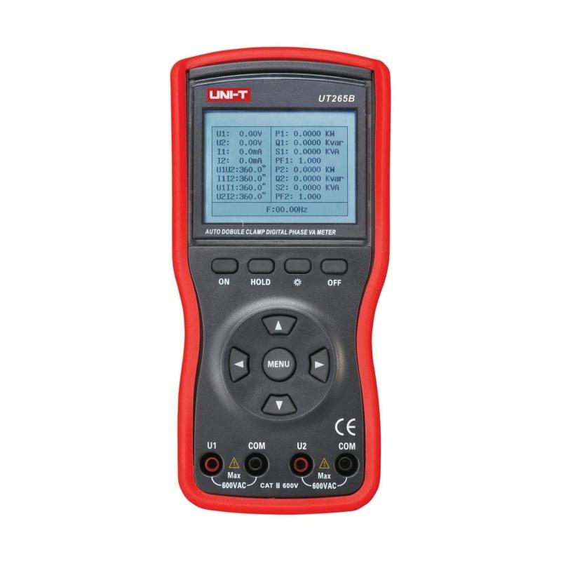 Unit UT265B Akıllı Tip İki Fazlı Dijital Volt Ampermetre