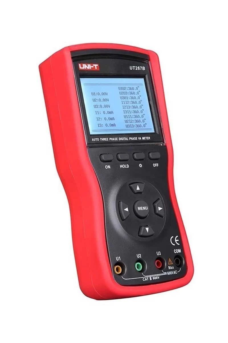 Unit UT267B 2/3 Fazlı Akıllı Dijital Volt Ampermetre