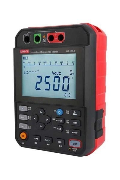 Unit UT512D 2.5kV Yalıtım İzolasyon Direnci Test Cihazı