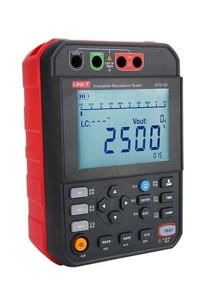 Unit UT512D 2.5kV Yalıtım İzolasyon Direnci Test Cihazı