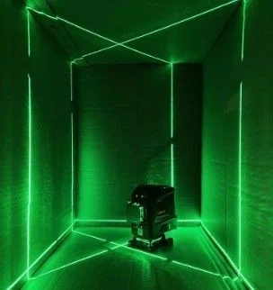 Unit LM575LD Lazer Hizalama Kutu Yeşil 3D 12