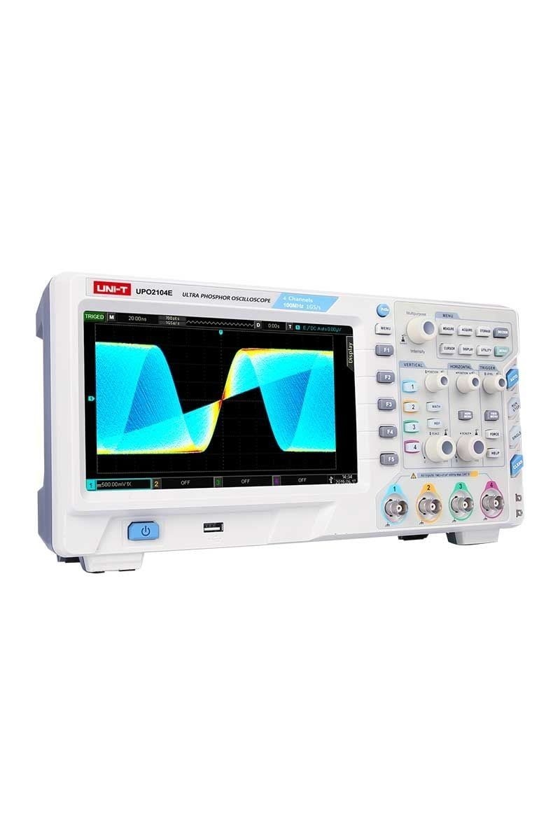 Unit UPO2104E Ultra Fosforlu Osiloskop
