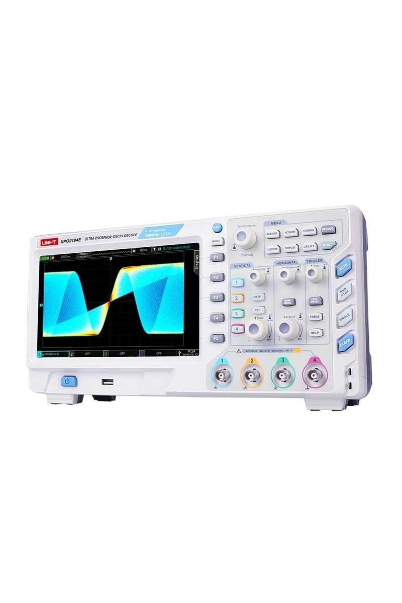 Unit UPO2104E Ultra Fosforlu Osiloskop