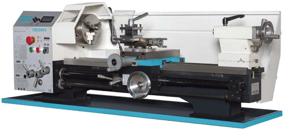 Ozco CR3080V 1500W Masa Üstü Torna Makinası