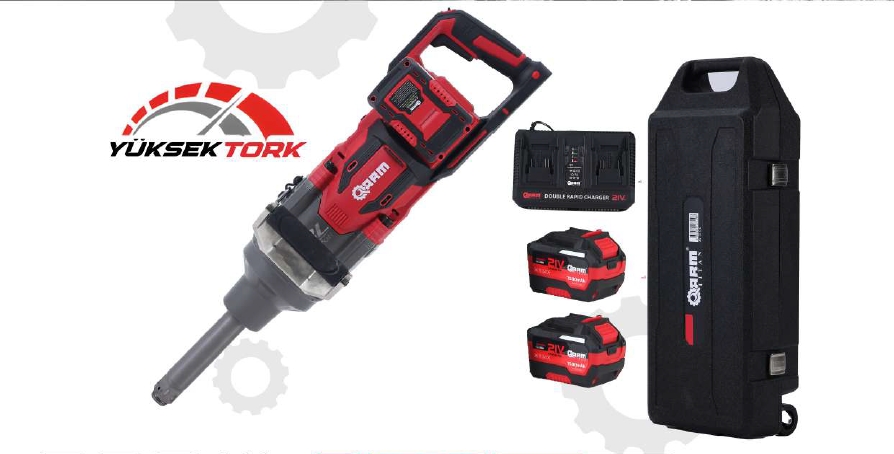 Arm RB-828L 1’’ 21V Akülü Somun Sökme ve Vidalama 3500Nm 2x7.5Ah