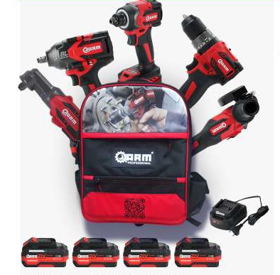 Arm 5’li Auto Set 4x4.0Ah Akü + Şarj Aleti