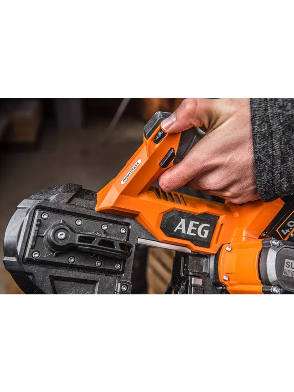 Aeg BNS18SBL-0 18V Akülü Bant Testere 65MM (Aküsüz)