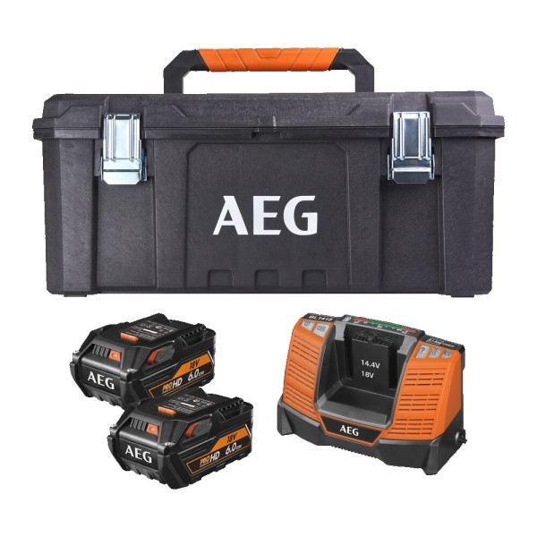 Aeg SETLL1860BLTB 18V Li-Ion Akü ve Şarj Cihazı