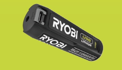 Ryobi RB420 4V 2.0Ah Yedek Akü (USB Çıkışlı)