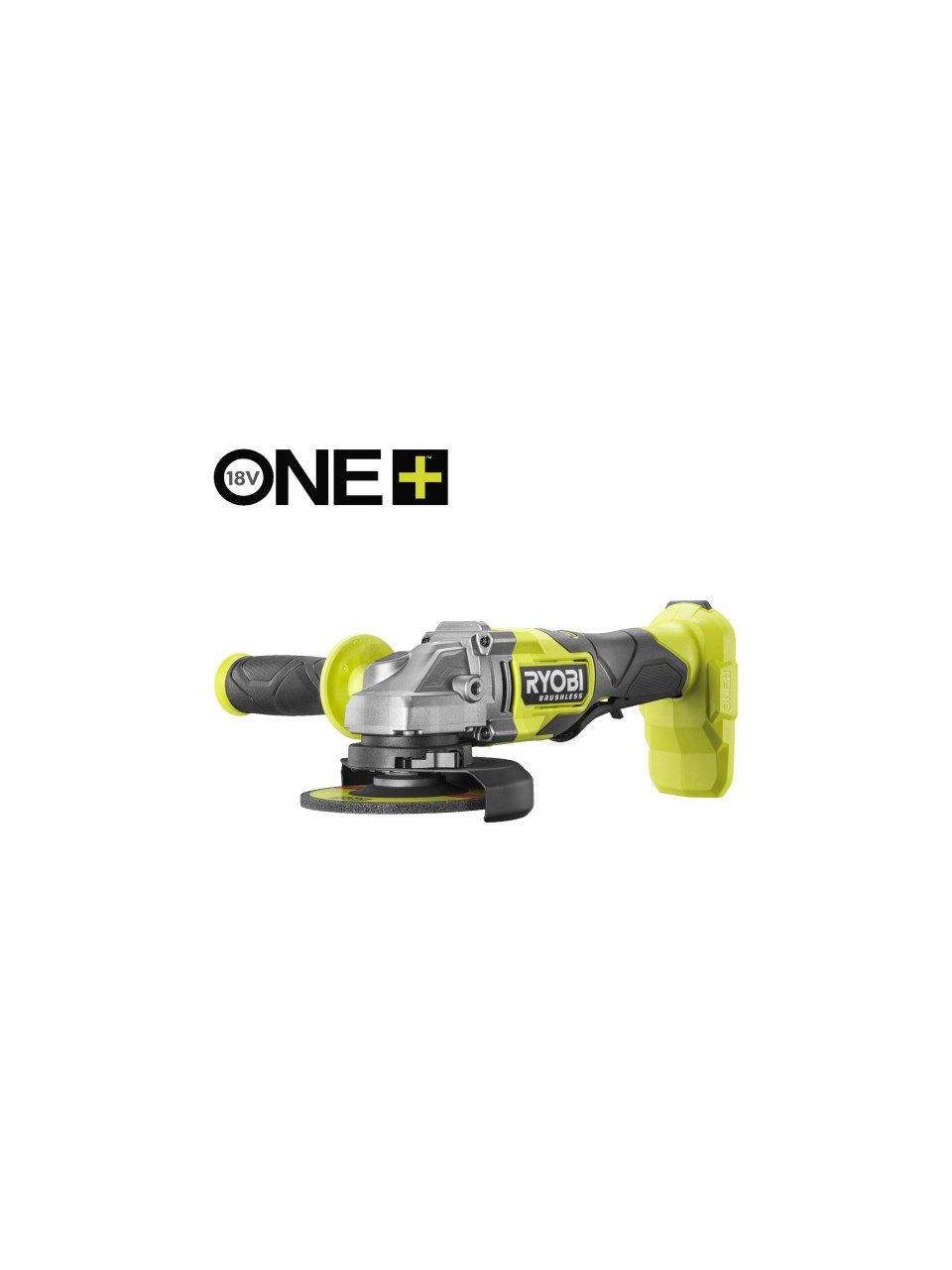 Ryobi RAG18BL-0 18V 125MM Akülü Avuç Taşlama (Aküsüz)