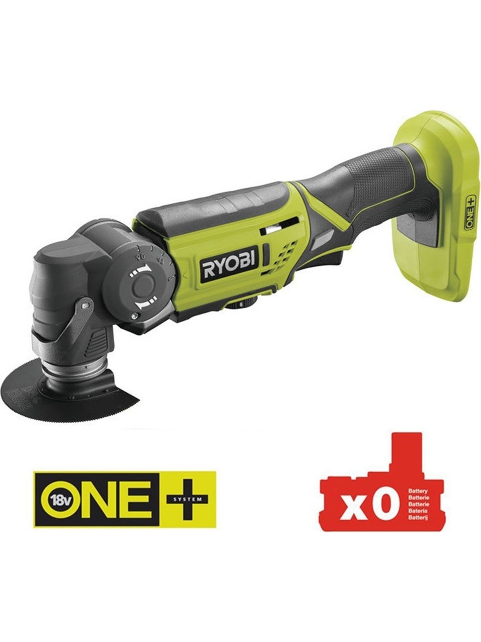 Ryobi R18MT-0 18V Akülü Multi / Çok Amaçlı Kesme (Aküsüz)
