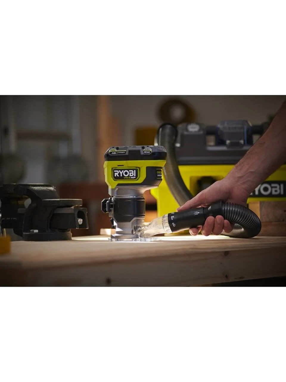 Ryobi RTR18C-0 18V Akülü El Frezesi (Aküsüz)