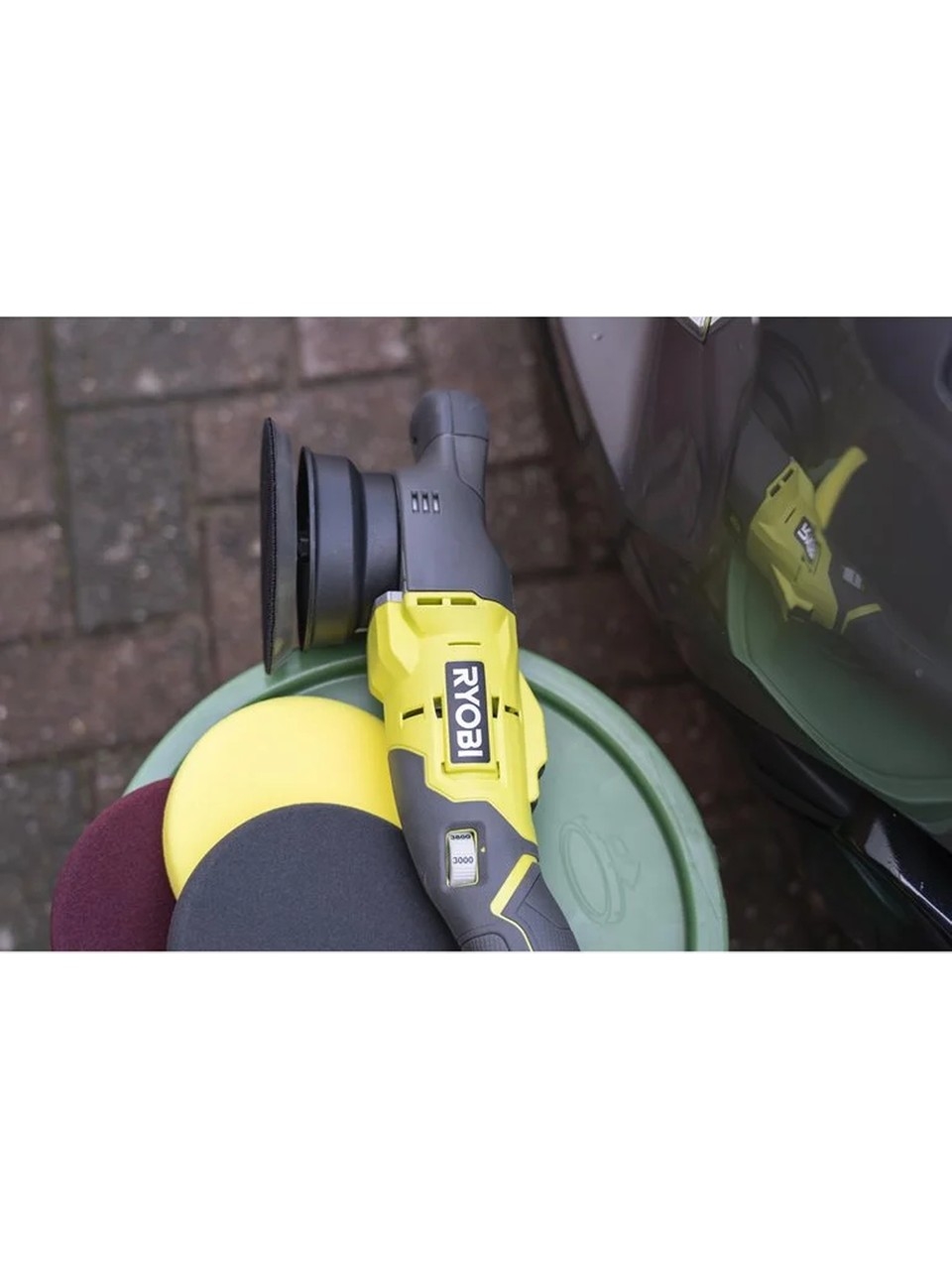 Ryobi R18P-0 18V Akülü Orbital Polisaj (Aküsüz)