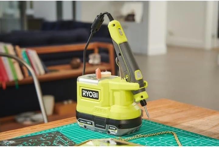 Ryobi RRT18-0 18V Akülü Gravür Seti 15 Parça (Aküsüz)