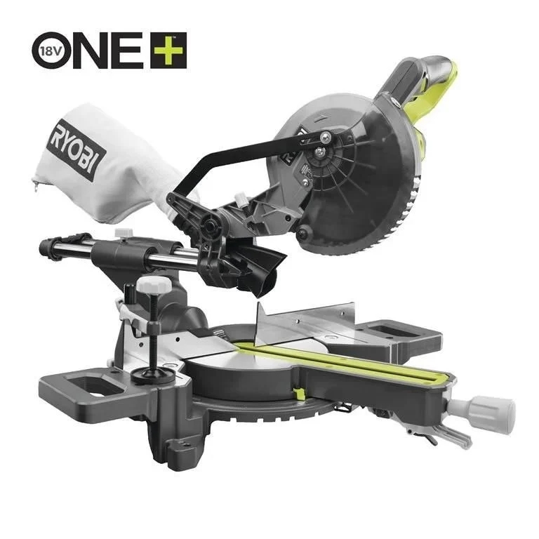 Ryobi RM18190-0 18V Akülü Kızaklı Gönye Kesme (Aküsüz)
