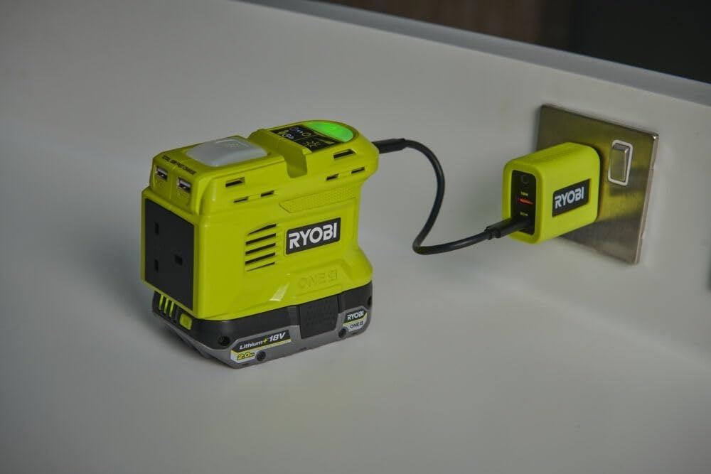 Ryobi RY18BI150B-0 18V Akülü İnvertör Makinesi (Aküsüz)