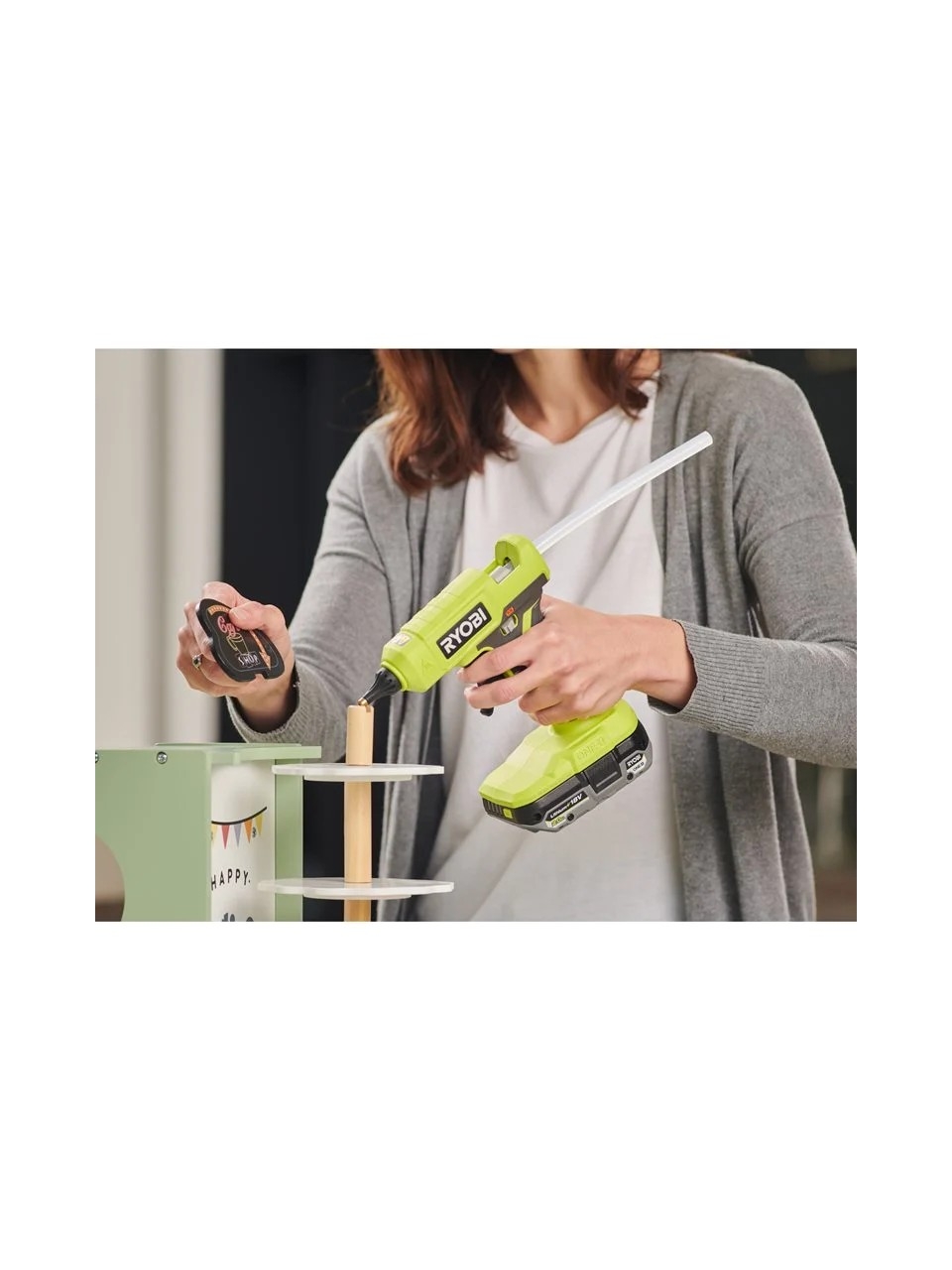 Ryobi RGLU18-0 18V Akülü Sıcak Silikon Tabancası (Aküsüz)