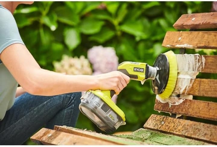 Ryobi R18CPS-0 18V Akülü Yıkama Fırçası (Aküsüz)