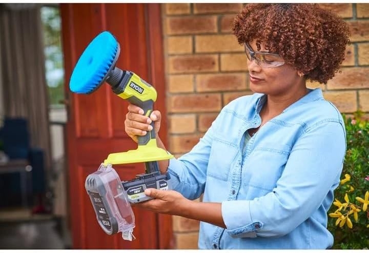 Ryobi R18CPS-0 18V Akülü Yıkama Fırçası (Aküsüz)