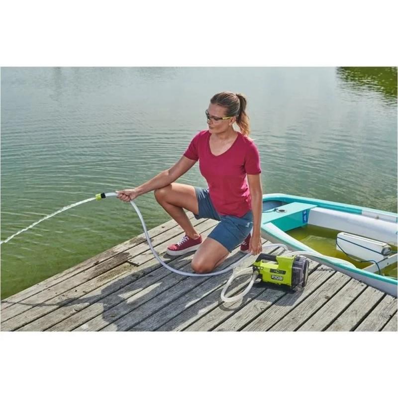 Ryobi RY18TPXA-0 18V Akülü Temiz Su Transfer Pompası (Aküsüz)