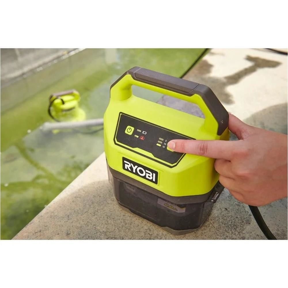 Ryobi RY18SPA-0 18V Akülü Dalgıç Pompa (Aküsüz)