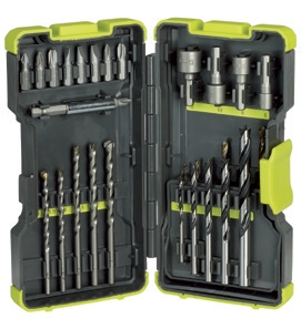 Ryobi RAK30MIX 30 Parça Vidalama Delme Uç Seti
