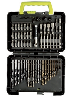 Ryobi RAK60DDF 60 Parça Vidalama Delme Uç Seti