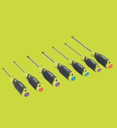 Ryobi RHSDS7PC 7 Parça Manyetik Tornavida Seti