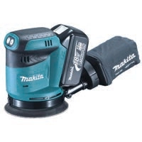 Makita DBO180RFJ 18V Akülü Dairesel Titreşim Zımpara 2x3.0Ah