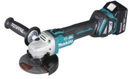 Makita DGA513RTJ 18V Akülü Avuç Taşlama 2x5.0Ah 125mm