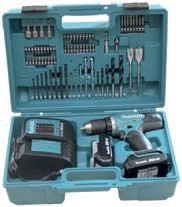 Makita DDF453SYX1 18V Akülü 74 Parça Uç Seti 2x1.5Ah
