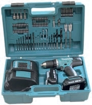 Makita DHP453SYX1 18V Akülü 74 Parça Uç Seti 2x1.5Ah
