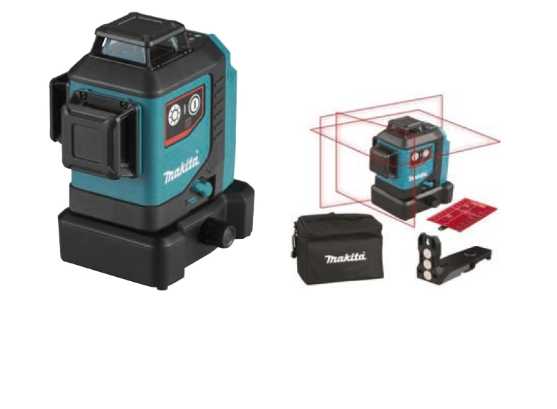Makita SK700D 12V Kırmızı Multi Line Lazeri 3x360 (Aküsüz)