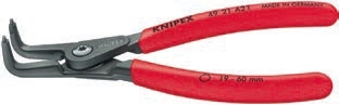Knipex 49 21 A11 130mm Ağır Hizmet Dış Segman Pensesi Eğri