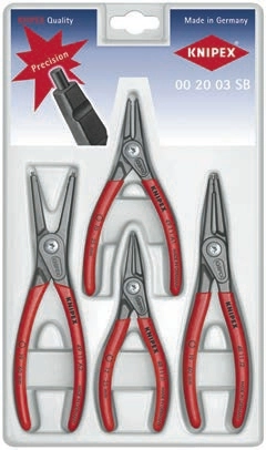 Knipex 00 20 03 V02 4’lü Segman Pense Seti